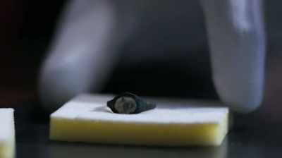 We can take a look at
the bronze ring here. - Pompeii: Secrets of the Dead