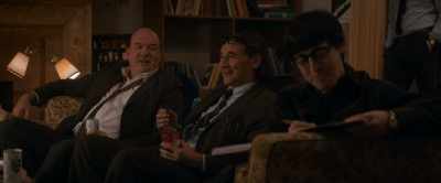 - We can talk about that.
- I'm looking forward to it. - The Trial of the Chicago 7