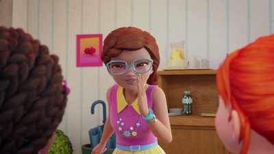 We can test it out
when we bring Emma's painting - LEGO Friends: Girls on a Mission