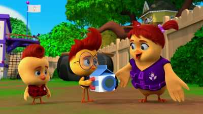 We can use our rappelling skills - The Chicken Squad