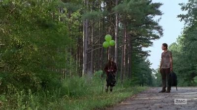 We can use them
to distract them. - The Walking Dead