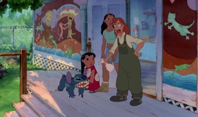 We cannot be seen - Lilo &amp; Stitch