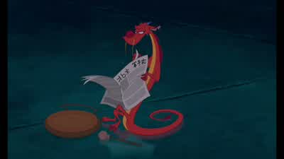 We can't all be acupuncturists OLDER LADY No - Mulan