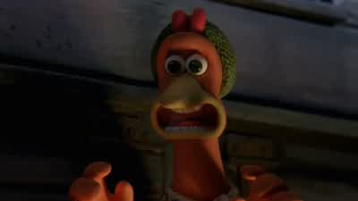 We can't Our eggs are too valuableSo are weAfter you FetcherAfter l whatMove - Chicken Run