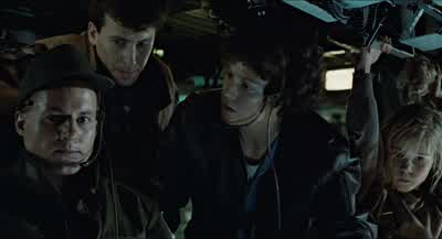 Look AponeLook We can't have any firing in thereI I want you to collect magazines from everybodyIs he fuckin' crazyWhat the hell are we supposed to use man harsh language - Aliens