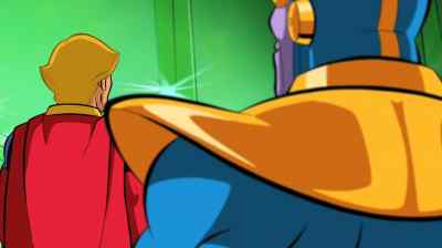 We can't help but marvel
at the power of Captain Marvel. - The Super Hero Squad Show