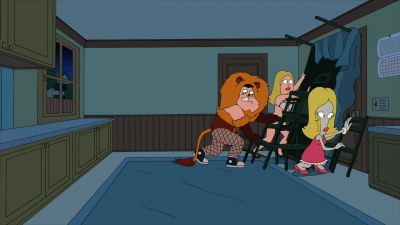 We can't hold them off
forever! - American Dad!