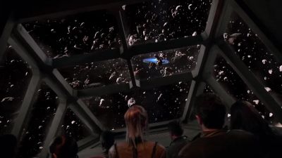 We can't outrun them.
We need somewhere to hide. - The Orville