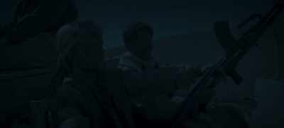 We can't risk the
vehicles any further. - SAS: Rogue Heroes