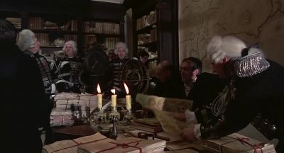 We can't start escaping at a time like this - The Adventures of Baron Munchausen