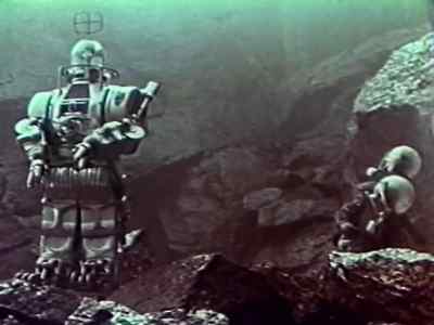 We can't stay here,
we'll be washed away. - Voyage to the Planet of Prehistoric Women