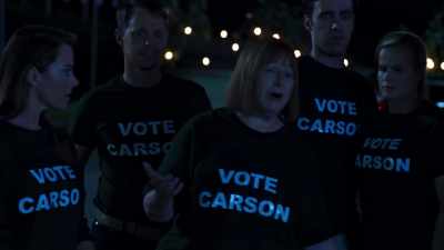 - We were canvassing earlier,
but no one was home. - Horror Noire