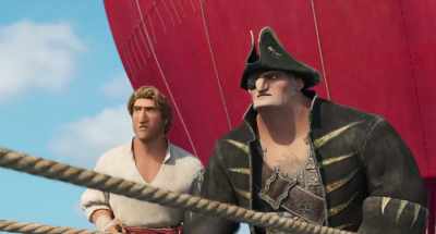 -We come all this way for a proper fight.
-And we'll get it, me boy. - The Sea Beast