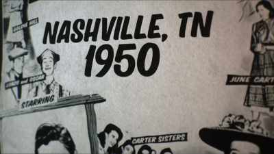 We had come to Nashville,
and we got a call to appear. - June