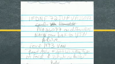 We compared notes - FBI TRUE