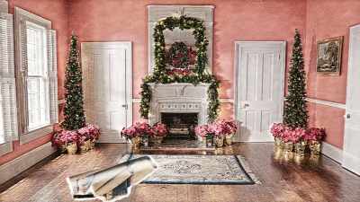 We could embrace the
historic look, clean it up, - A Christmas Open House