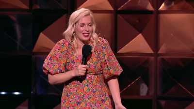 "We could get somebody else involved
in the bedroom." - Backstage with Katherine Ryan