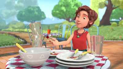 We could go home and digest
the eight different dishes - The Adventures of Paddington