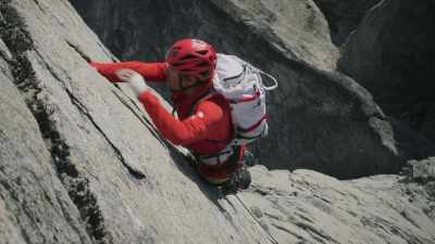 We could
go straight up those zigzag - The Devil's Climb