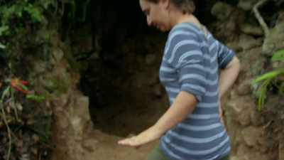 We could have
seen a step here, - Lost Treasures of the Maya