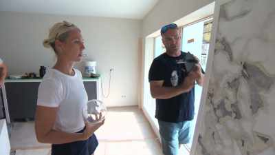 We could just drill a hole,
have the wire come out, - Island of Bryan