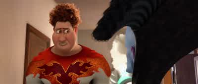 That's why I think we should team upYou Wait WhatWith my power and your big headednesswe could rule the city You want to team upI even drew up some new costume designs seeCostume designs You'd be the brainsso you'd get a Iittle brainwearing glasses on - Megamind