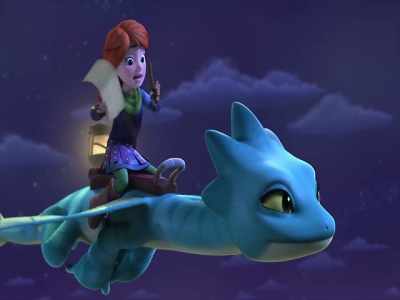 We could split up,
devise a system of high-pitched sounds - Dragons: Rescue Riders