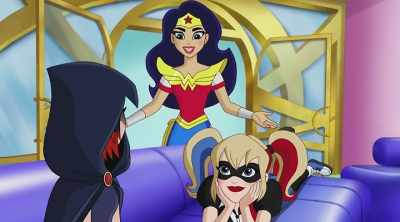 We could use your help
securing the Book of Legends. - DC Super Hero Girls: Legends of Atlantis