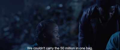 We couldn't carry the 50 million in one bag. - Gereza