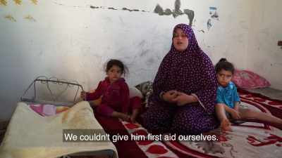 We couldn't cure it ourselves,
then they finally found a car. - Killing Gaza