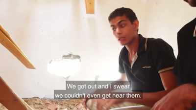 We couldn't do anything, we were afraid
that something bad would happen to us. - Killing Gaza