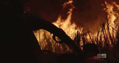 We couldn't get the car out - A Fire Inside
