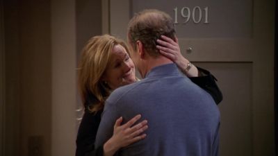 We couldn't say good-bye
on a head butt. - Frasier