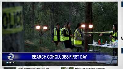 We covered about, um,
half the search zone already, - Searching