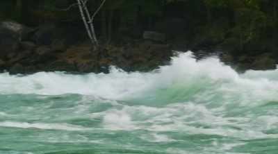 We cross the international border
four times - World's Most Scenic River Journeys