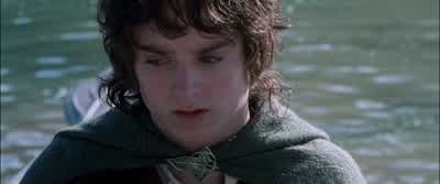 We cross the lake at nightfall. - The Lord of the Rings: The Fellowship of the Ring