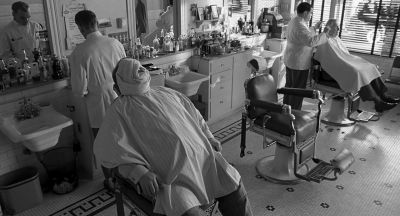 We cut the hair - The Man Who Wasn't There
