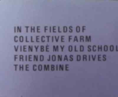 We decide to go to the fields, - Reminiscences of a Journey to Lithuania
