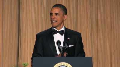 We decided to make sure
there were a lot of jokes - Obama: In Pursuit of a More Perfect Union