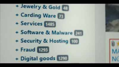 We determined that, for example,
Wall Street Market was hosted there, - Cyberbunker: The Criminal Underworld
