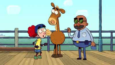 - We did all this to create the
ultimate nosy distraction, - It's Pony