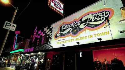 We did an in-store at the Licorice Pizza, - Duran Duran: A Hollywood High