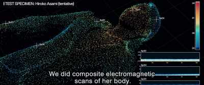 We did composite electromagnetic
scans of her body. - Shin Ultraman