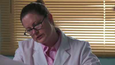 WE DID FIND SOMETHING --
DNA UNDER HER NAILS, - Bloodlands