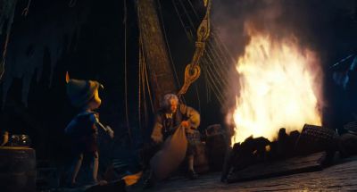 We did it, Father. Look at all that smoke. - Pinocchio