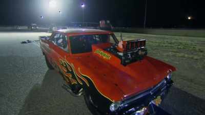 We did our burnout.
We staged the car. - Street Outlaws No Prep Kings Team Attack