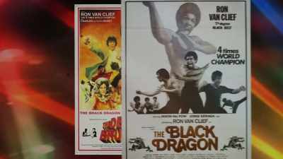 We did some promotion
for The Black Dragon, - Enter the Clones of Bruce