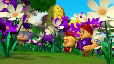 -We did stop buzzing.
-[buzzing continues] - The Chicken Squad