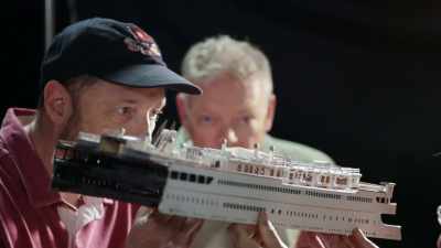 We didn't have all the
interior walls and everything - Titanic: 20 Years Later with James Cameron