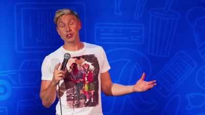 We didn't have social media. All we
had to do was develop a personality. - Russell Howard: Recalibrate